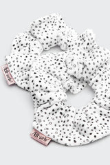 Microfiber Quick-Dry Towel Scrunchies 2pc - Micro Dot