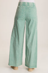 Coline Poplin Wide Leg Pant
