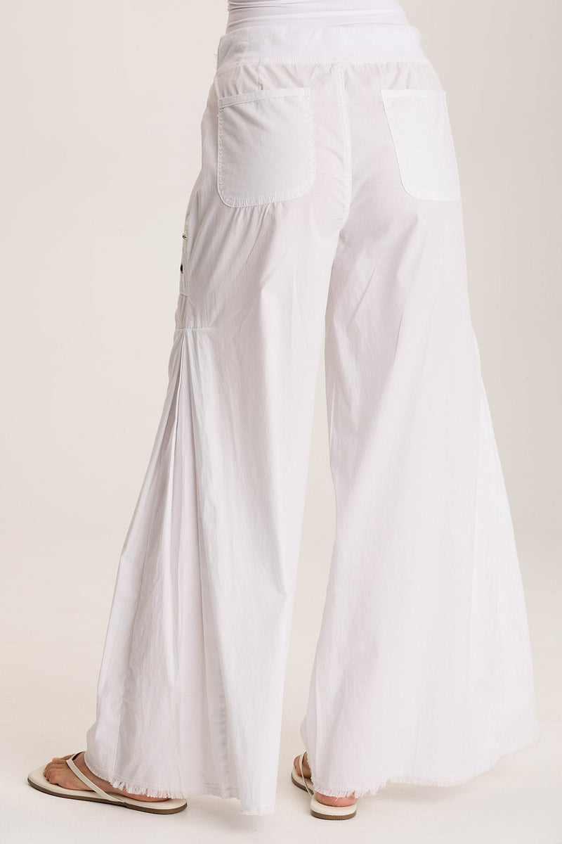Coline Poplin Wide Leg Pant