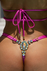 Athena Thong Bottom Starlite Pink