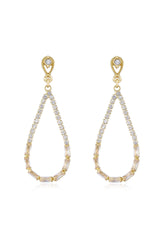 Angels City Drop Crystal Earrings