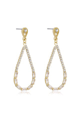 Angels City Drop Crystal Earrings