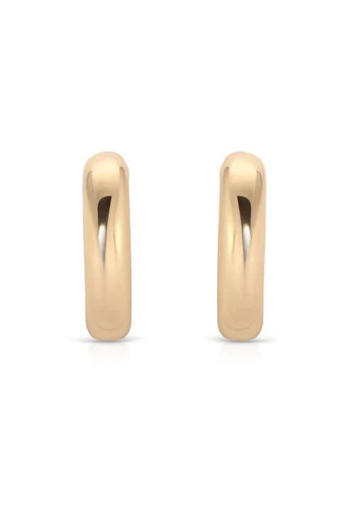 Small Thick Classic Hoops