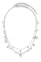 All in Layered Crystal Necklace Set