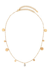All in Layered Crystal Necklace Set