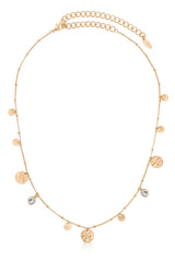 All in Layered Crystal Necklace Set