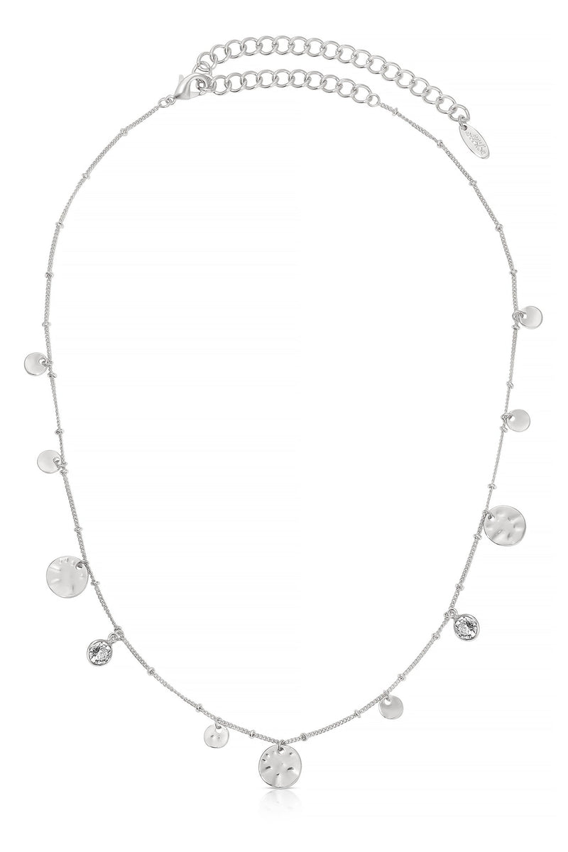 All in Layered Crystal Necklace Set