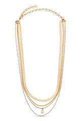 All the Chains Layered Necklace