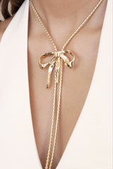 Bow Organica Bolo Necklace