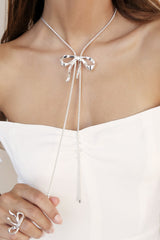 Bow Organica Bolo Necklace