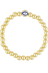 Beaded Evil Eye Bracelet