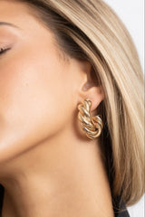 Ashlee Twist Hoop