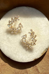 Arianna Baguette Earring Large