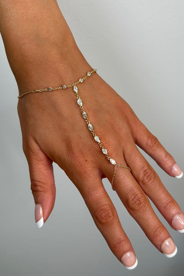 Anastasia Hand Chain Bracelet