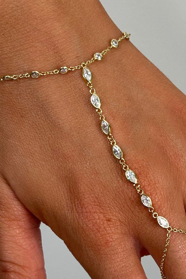 Anastasia Hand Chain Bracelet