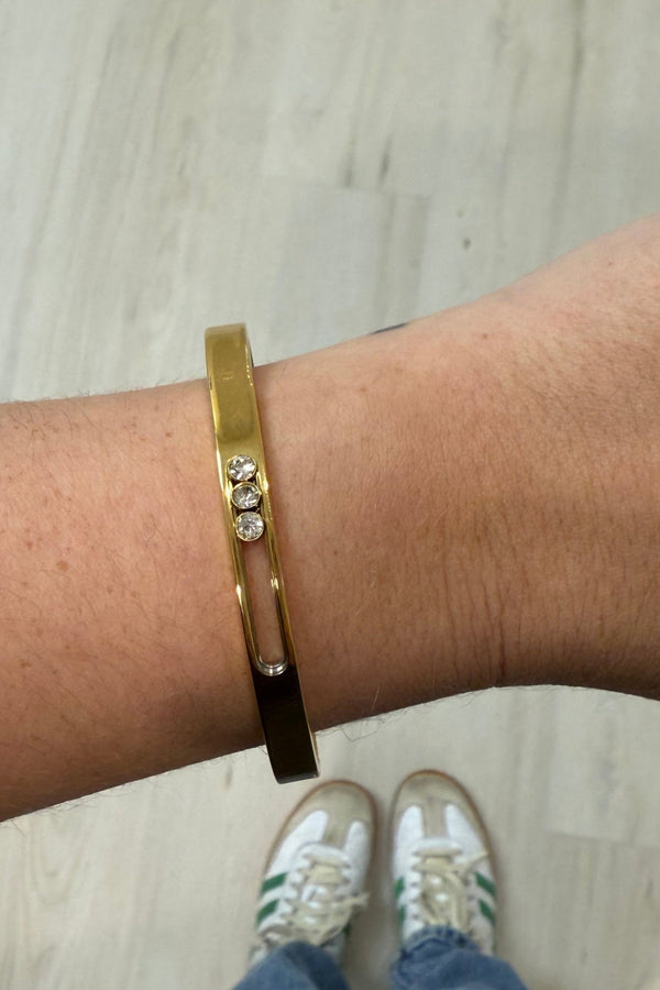 Alex CZ Bezel Bracelet
