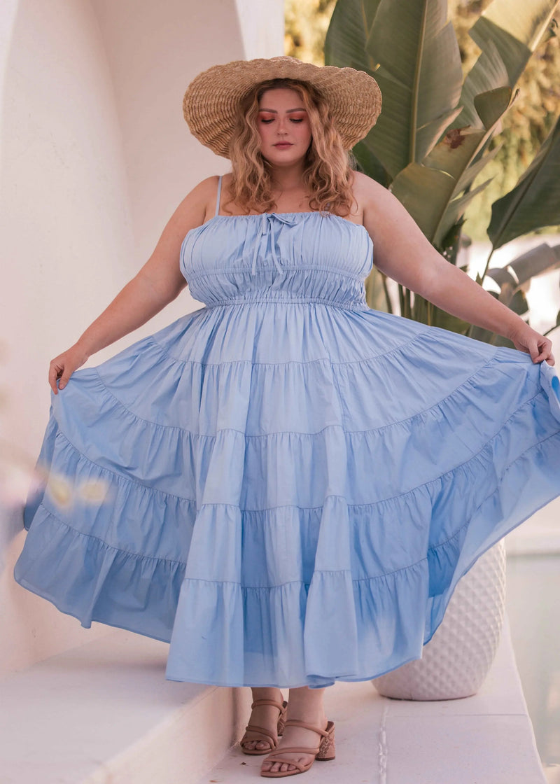 Birdie Dress Blue