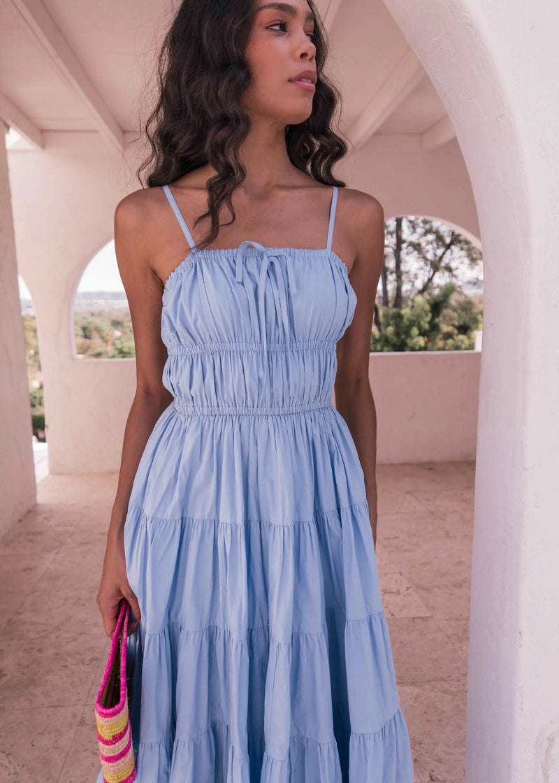 Birdie Dress Blue