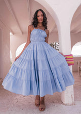 Birdie Dress Blue