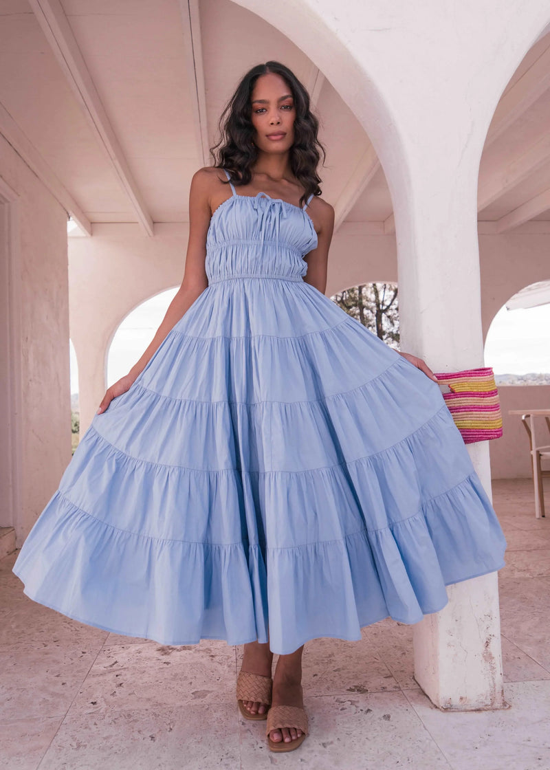 Birdie Dress Blue