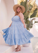 Birdie Dress Blue