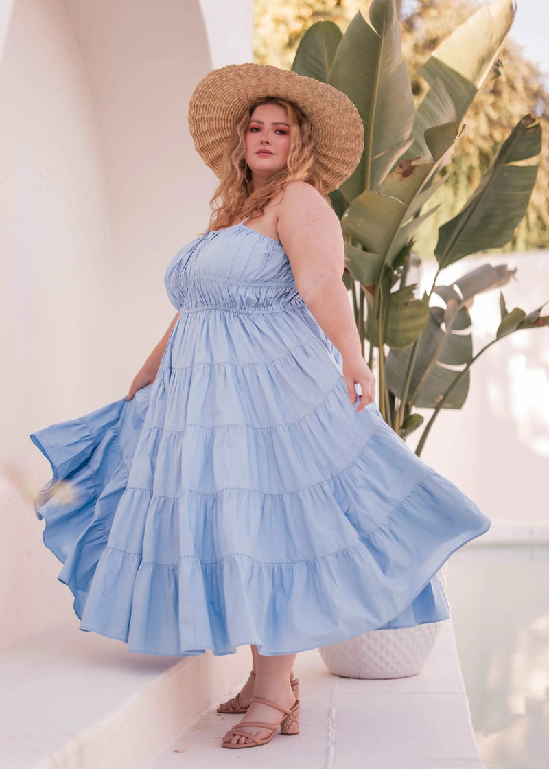 Birdie Dress Blue