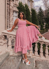 Daze Dress Red Gingham