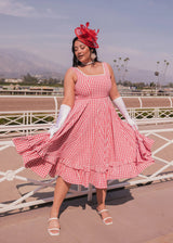 Daze Dress Red Gingham