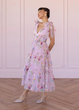 Margaret Midi Dress Pink