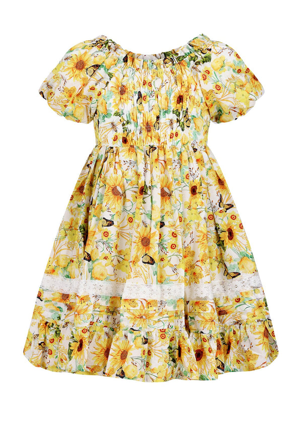 Sunflowers Girls Dress