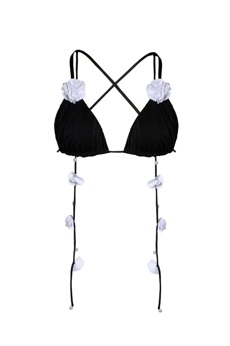 Fleur Top Black