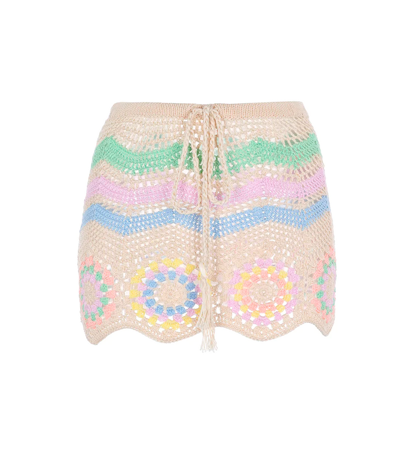 Vivi Crochet Mini Skirt